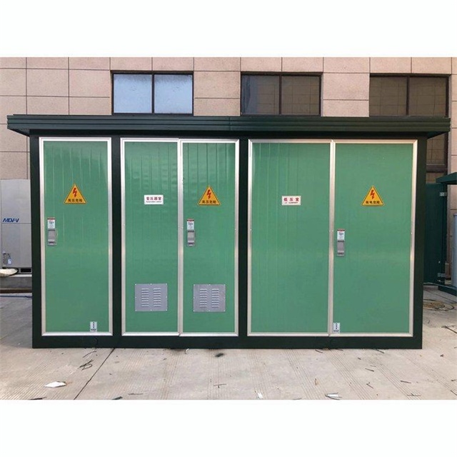 安定1600KVA欧式箱式变压器